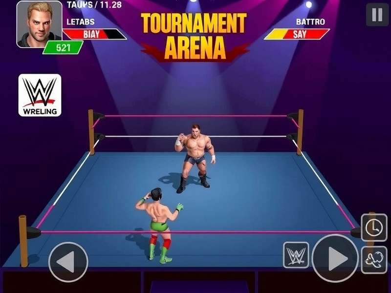 Wrestling Fantasy Arena gameplay screenshot